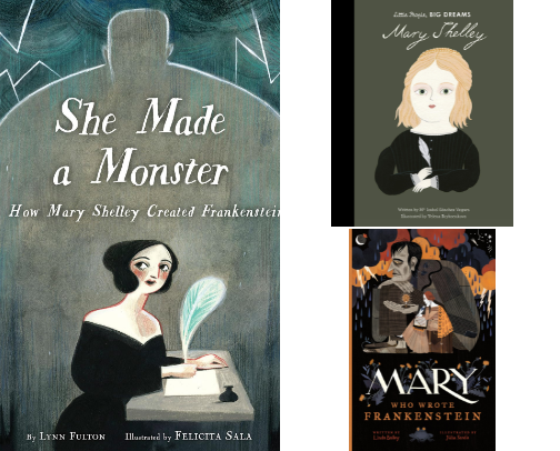 Mary Shelley and Her Monsters cover photo collage