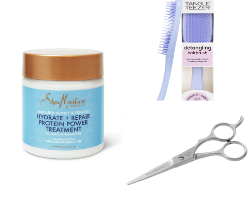 My Favorite Hair Products cover photo collage