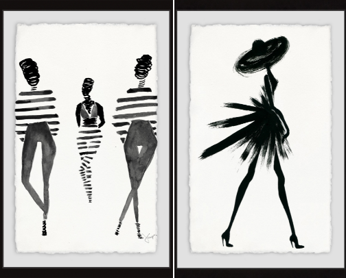 Vintage-Inspired Black & White Art That Makes a Room Feel Beautifully Styled cover photo collage