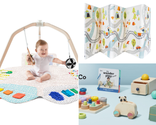Toys for Babies and Toddlers cover photo collage
