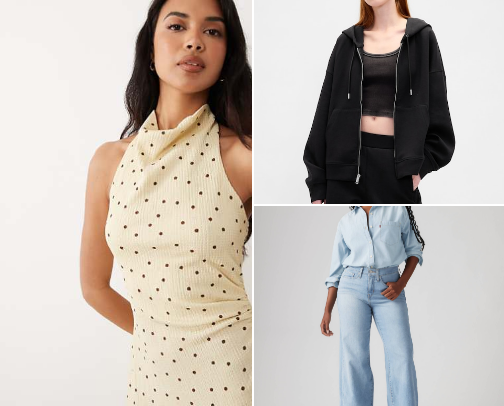 Back to school clothes cover photo collage