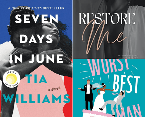 Books Recs🧚🏽‍♀️📚 cover photo collage