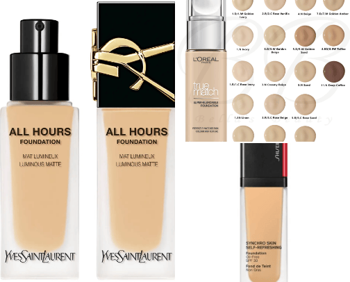 The best FOUNDATIONS for all skin types 🥰 cover photo collage