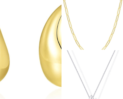 Jewelry cover photo collage