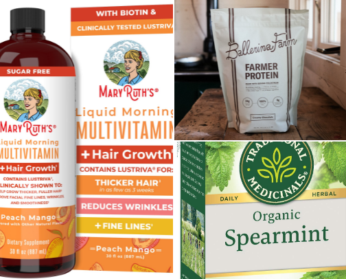 Glow-Up: Supplements cover photo collage