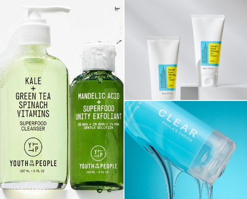 Skincare that helped my  Acne-Prone Skin cover photo collage