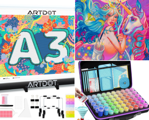 Diamond Art cover photo collage