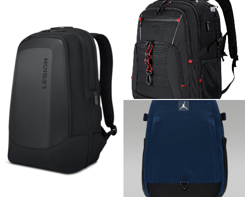 Backpacks for those different uses. cover photo collage