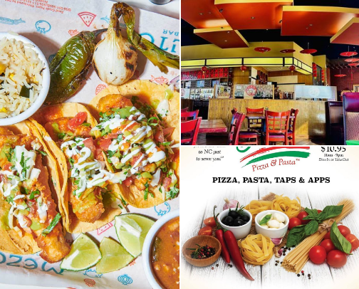 Burlington NC Restaurants cover photo collage