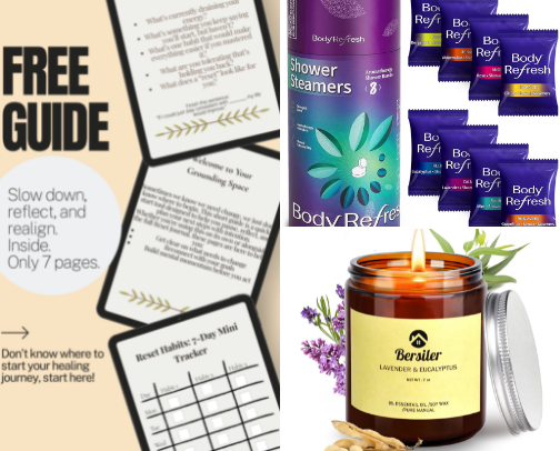 Tools for Clarity, Calm, and Small Shifts cover photo collage