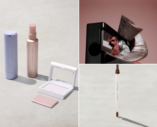 Fenty Products cover photo collage