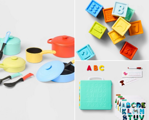 Target Toy Picks That Kids Actually Play With
(Aka Playroom MVPs) cover photo collage