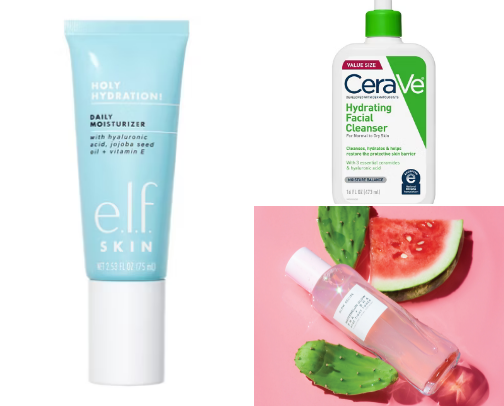 New skincare line-up for spring 🌷🫧 cover photo collage