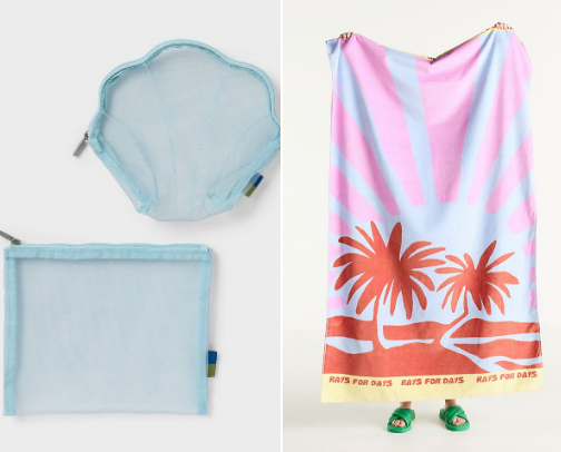 Beach Day Essentials cover photo collage