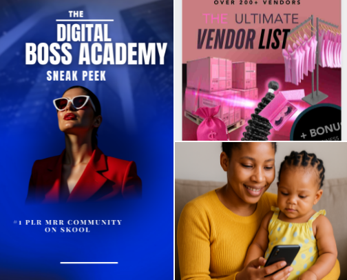 All About Digital Marketing📱💻💸💸 cover photo collage