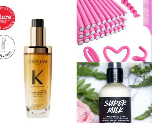 Hair Care Must Haves!! cover photo collage