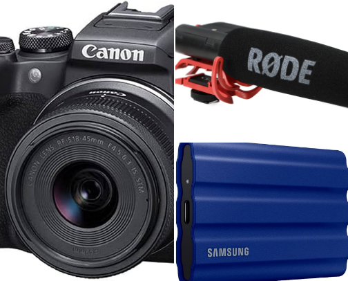 Videography Starters Kit cover photo collage