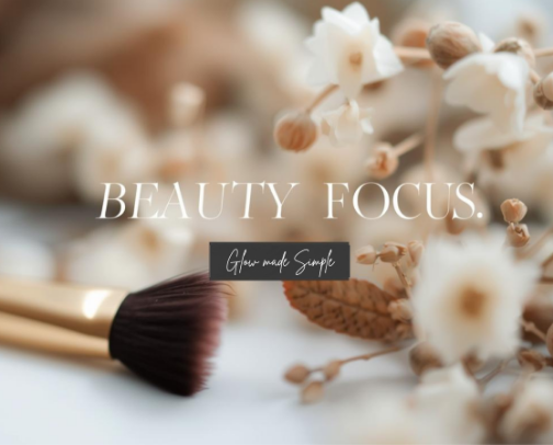 Beauty Focus cover photo collage