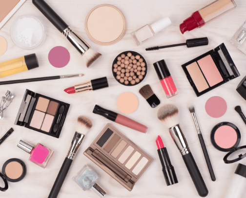 Makeup Products for Women cover photo collage