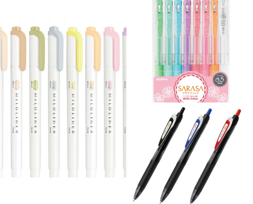 Japanese Stationery cover photo collage