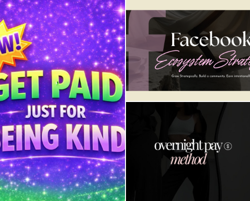 Digital Products To Use & Resell! cover photo collage