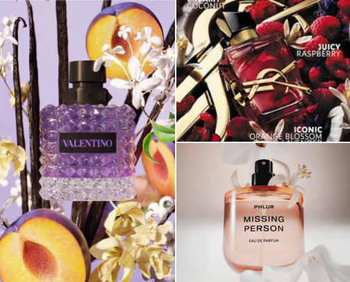 Top Valentines fragrances for women cover photo collage