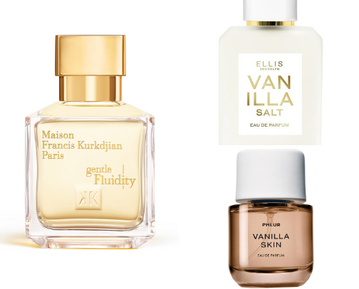 Favourite perfumes cover photo collage