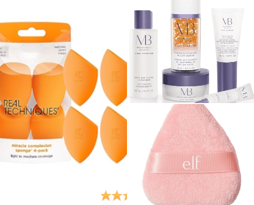 Beauty and Makeup cover photo collage