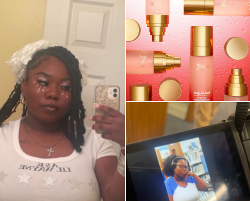 wait, let's talk face! cover photo collage
