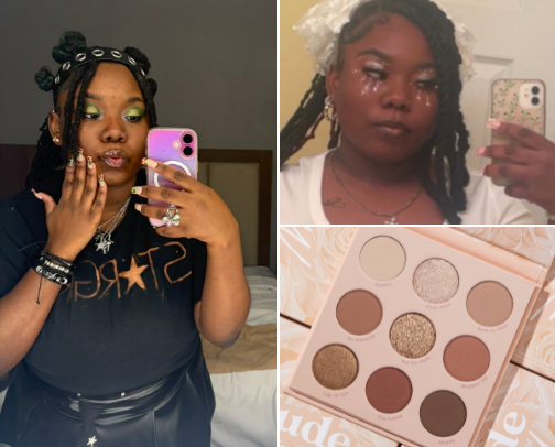 wait, let's talk face! cover photo collage