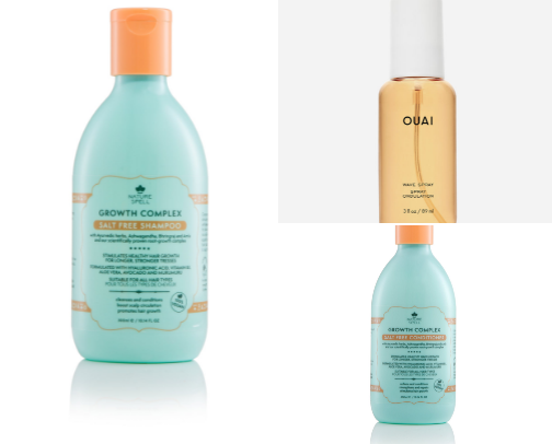 Hair care cover photo collage