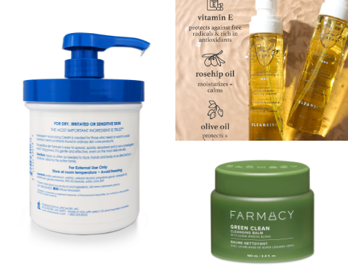 Go to skincare cover photo collage