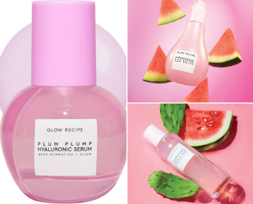 Skin care cover photo collage