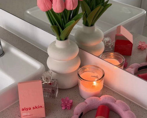 march skincare routine | skin reset month 🌸 cover photo collage