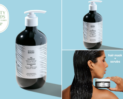 Hair care for thin or damaged hair cover photo collage