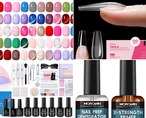 At home manicure for beginners cover photo collage