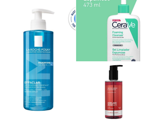 Cuidado de la piel favorito / Skincare cover photo collage