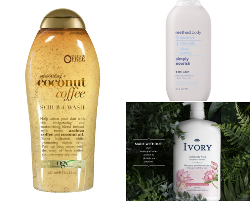 Body wash favs cover photo collage