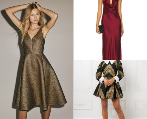 Holiday Party Dresses cover photo collage