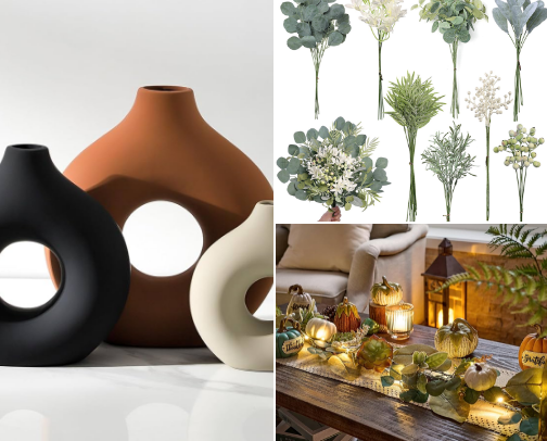 Fall / Halloween Home & Kitchen Decor cover photo collage