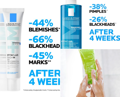 My skincare for acne-prone skin and gua sha routine cover photo collage