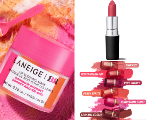 My favorite beauty recs cover photo collage