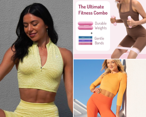 Sweat From Home cover photo collage