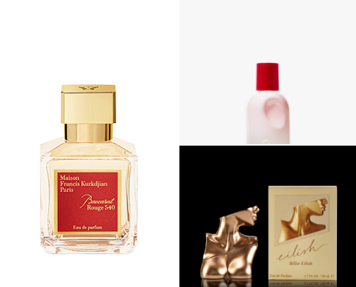 Perfect perfumes cover photo collage