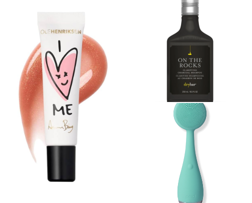 My favorite beauty recommendations for hair, body and skin. cover photo collage