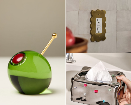 Fun and whimsical home decor finds cover photo collage