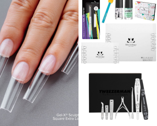 At home nail art essentials cover photo collage
