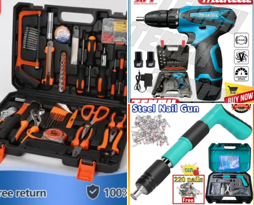 POWER TOOLS cover photo collage