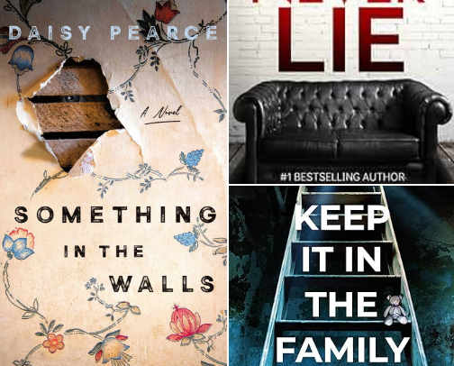 Thriller Book 
Recommendations 2025 cover photo collage