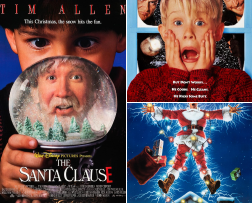 BEST nostalgic Christmas movies 🎥 cover photo collage